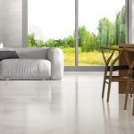 Beton, | 75×75 | 45×45 |cm Gepolijst, Porselein, Spaanse vloer en wandtegels – Blanco, Ceniza